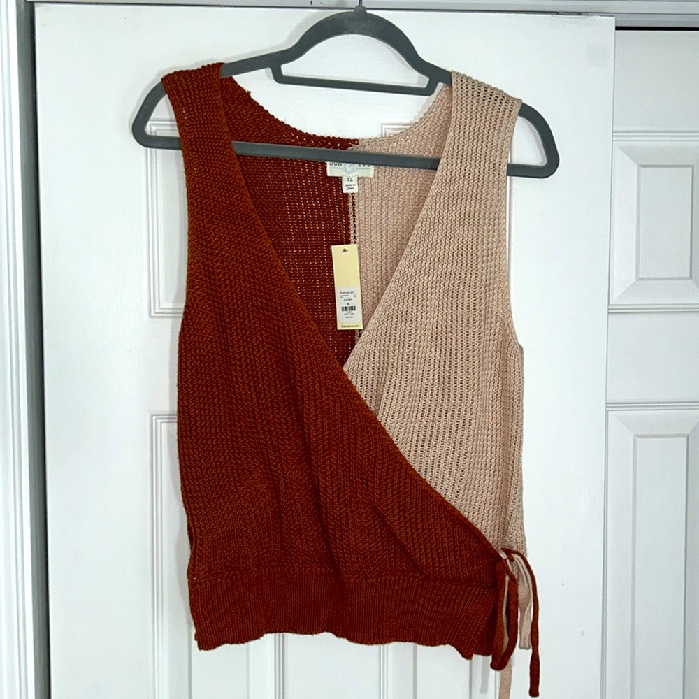 Two tone Knit Shirt